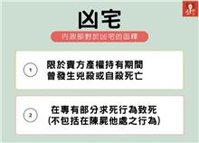 凶宅定義 內政部 法院與民間看法各不相同