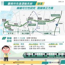 台南捷運綠線經安平運河畔 全程19站、地下6站曝光