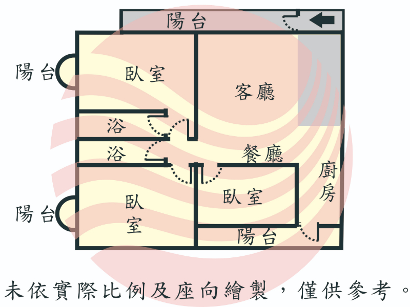 體育公園邊間好美三樓寓,台南市南區體育路