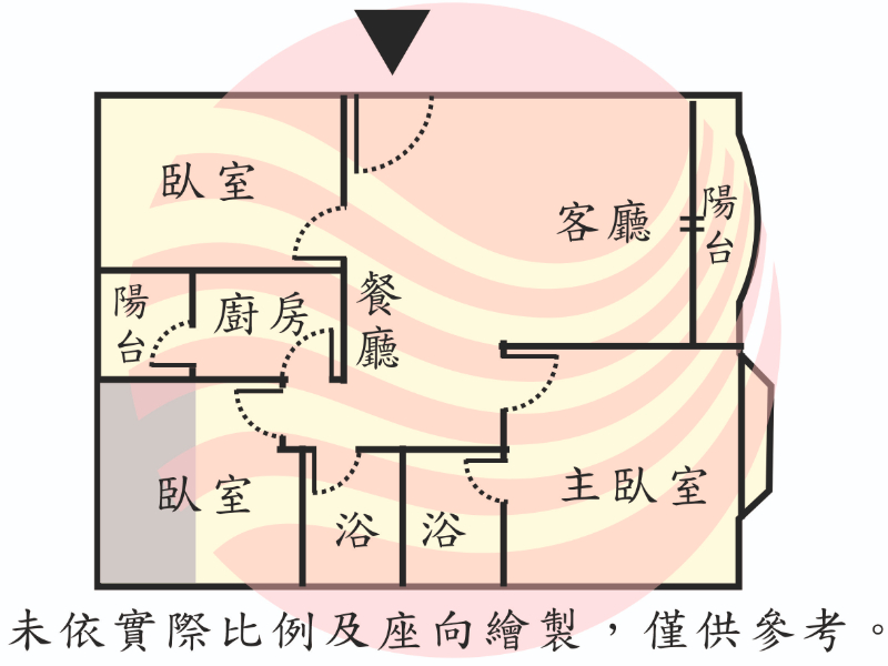 崇明學區景觀靚麗美三房,台南市東區崇德十八街