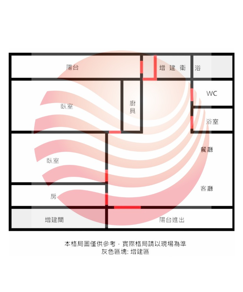 水萍塭公園驚艷三房美寓,台南市南區健民街